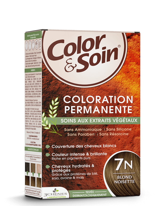 3 Chênes Color & Soin Coloration permanente 7N Blond Noisette