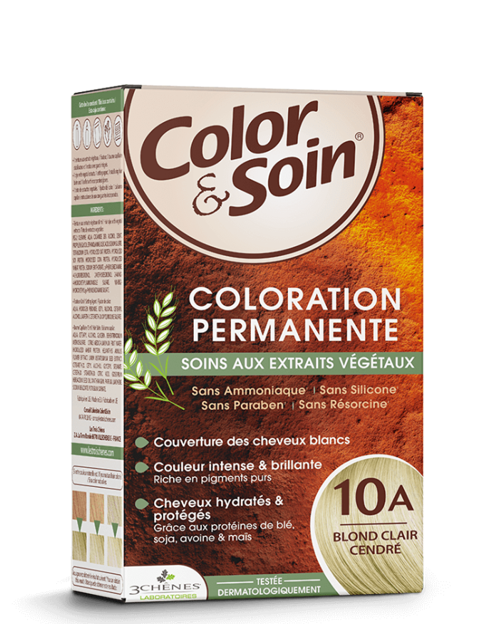 3 Chênes Color & Soin Coloration permanente 10A Blond Clair Cendré