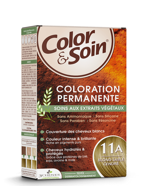 3 Chênes Color & Soin Coloration permanente 11A Blond Sable Cendré